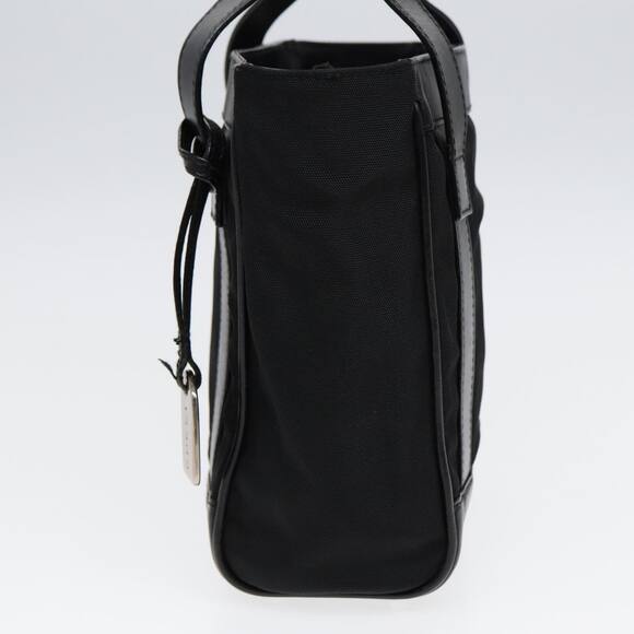 GUCCI Hand Bag Nylon Leather Black Silver 000 2854 0500 5 - Picture 5 of 16